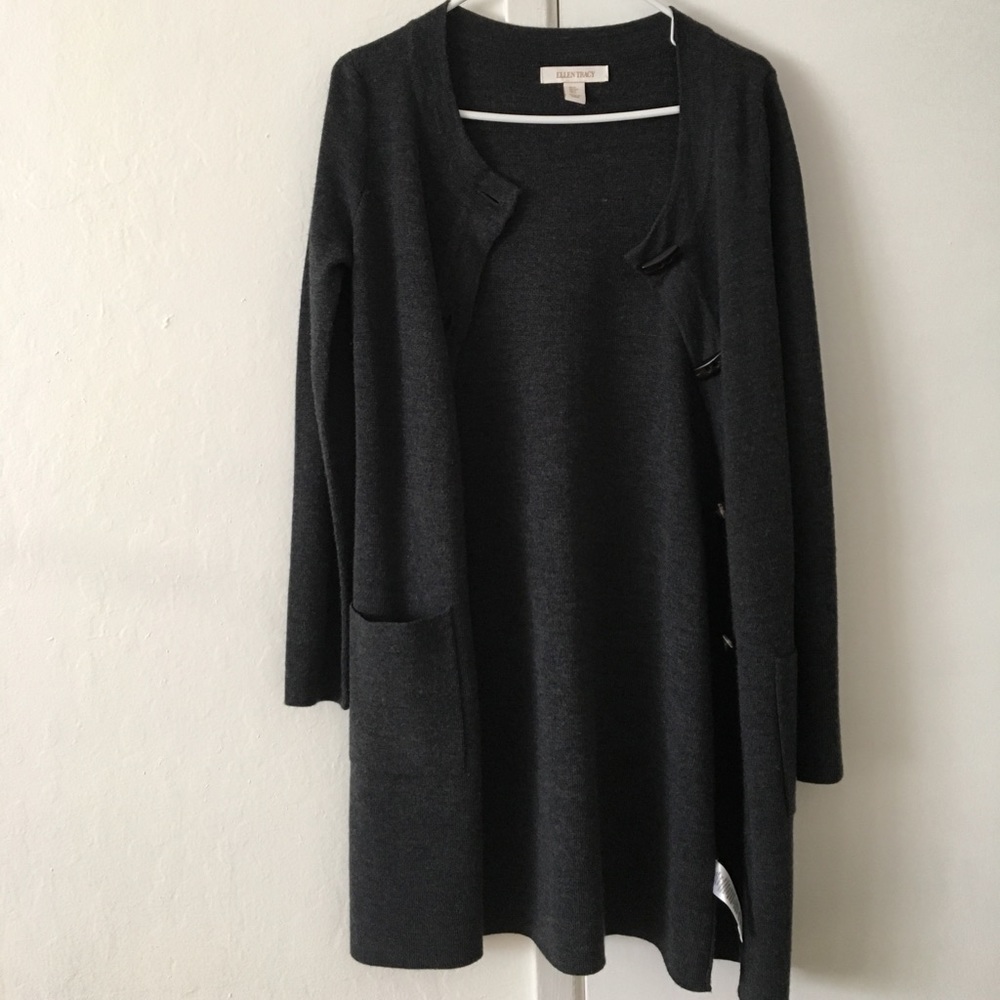 Ellen Tracy long cardigan